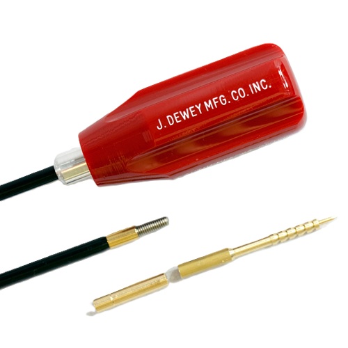 J Dewey Rods #8-36 Male 12" .22 Cal Cleaning Rod - J Dewey Rods