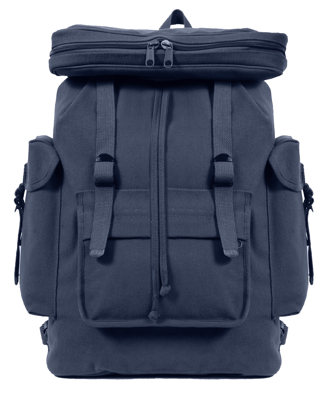 Rothco Rothco Canvas European Style Rucksack - Navy Blue