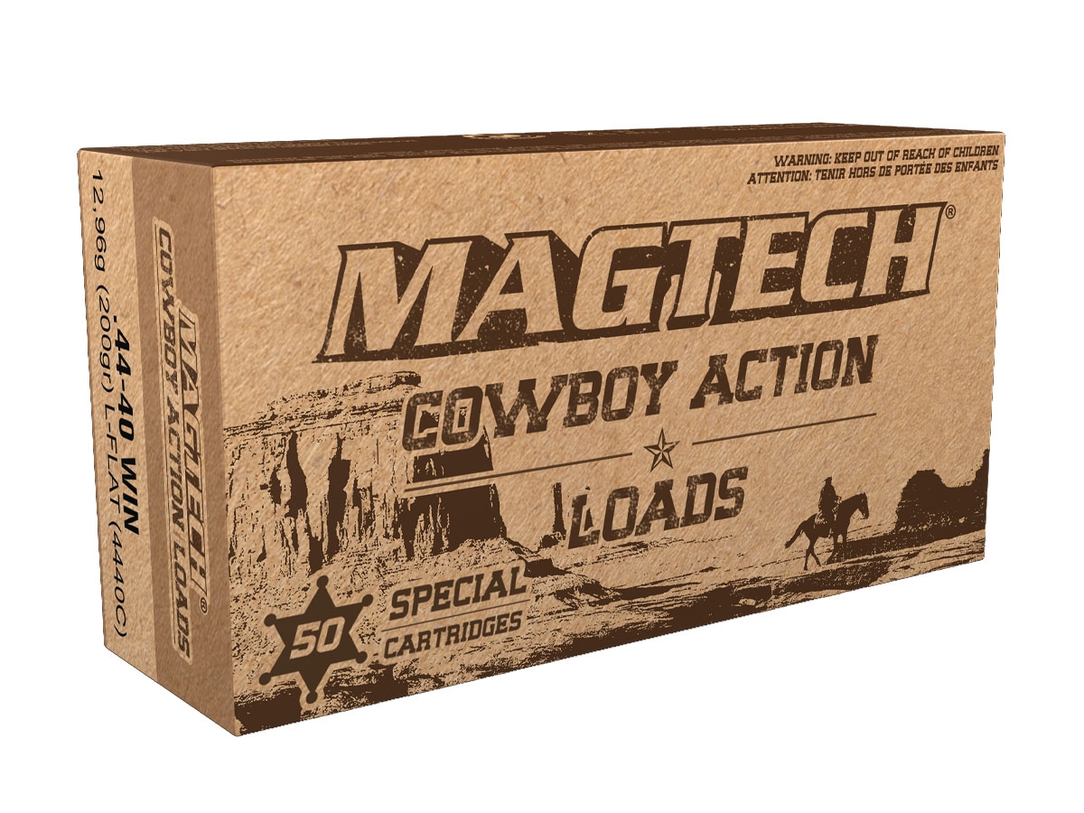 Magtech 44-40 Winchester 200GR LFN Cowboy Ammunition 50rds - 4440C - Magtech