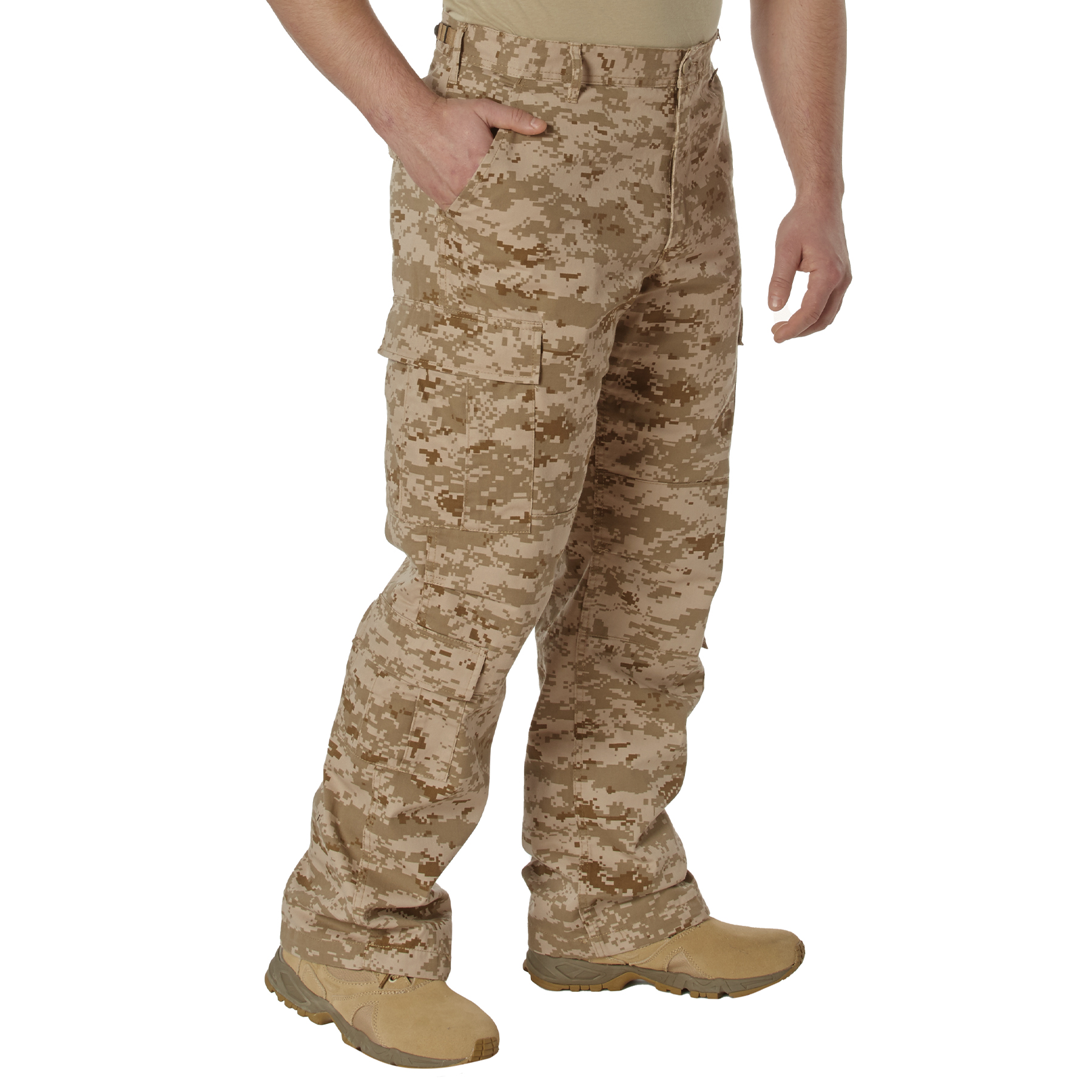Rothco Rothco Vintage Paratrooper Cargo Fatigue Pants - Desert Digital Camo, Small
