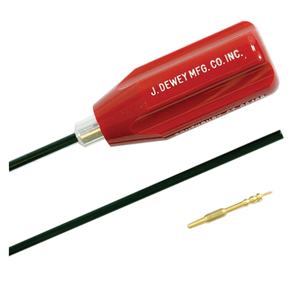 J Dewey Rods #5-40 Female 38" .20 Cal Cleaning Rod - J Dewey Rods