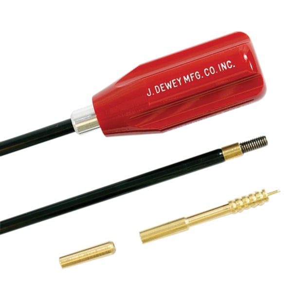 J Dewey Rods #12-28 Male 24" .27 Cal/.34 Cal Cleaning Rod - J Dewey Rods