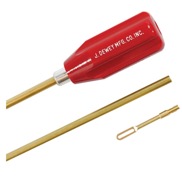 J Dewey Rods #8-32 Female 36" .22 Cal Cleaning Rod - J Dewey Rods