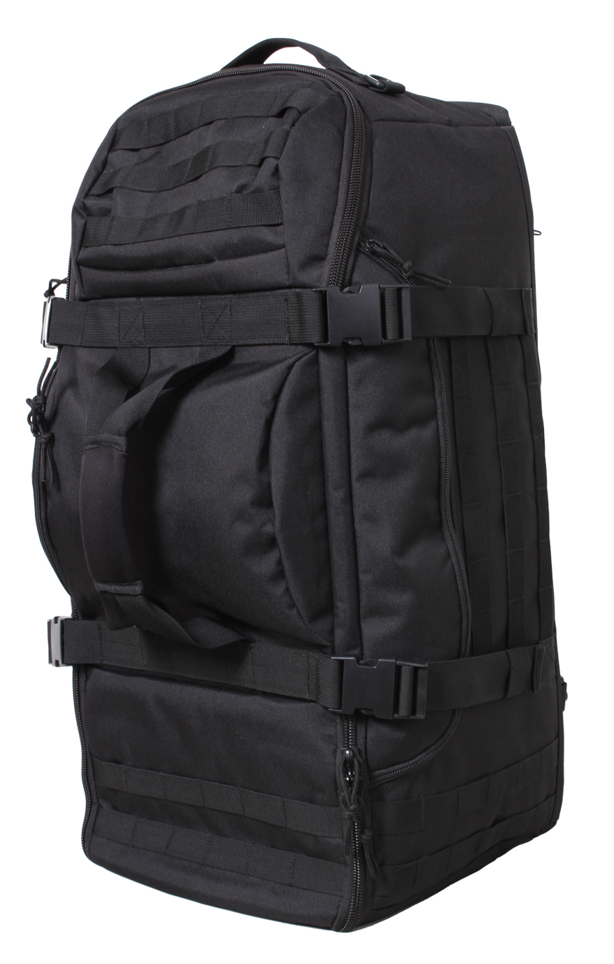 Rothco 3-In-1 Convertible Mission Bag - Black - Rothco