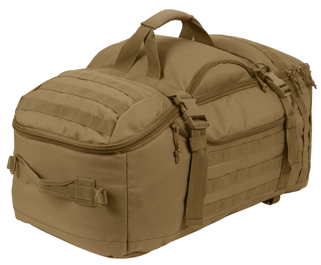 Rothco Rothco 3-In-1 Convertible Mission Bag - Coyote Brown