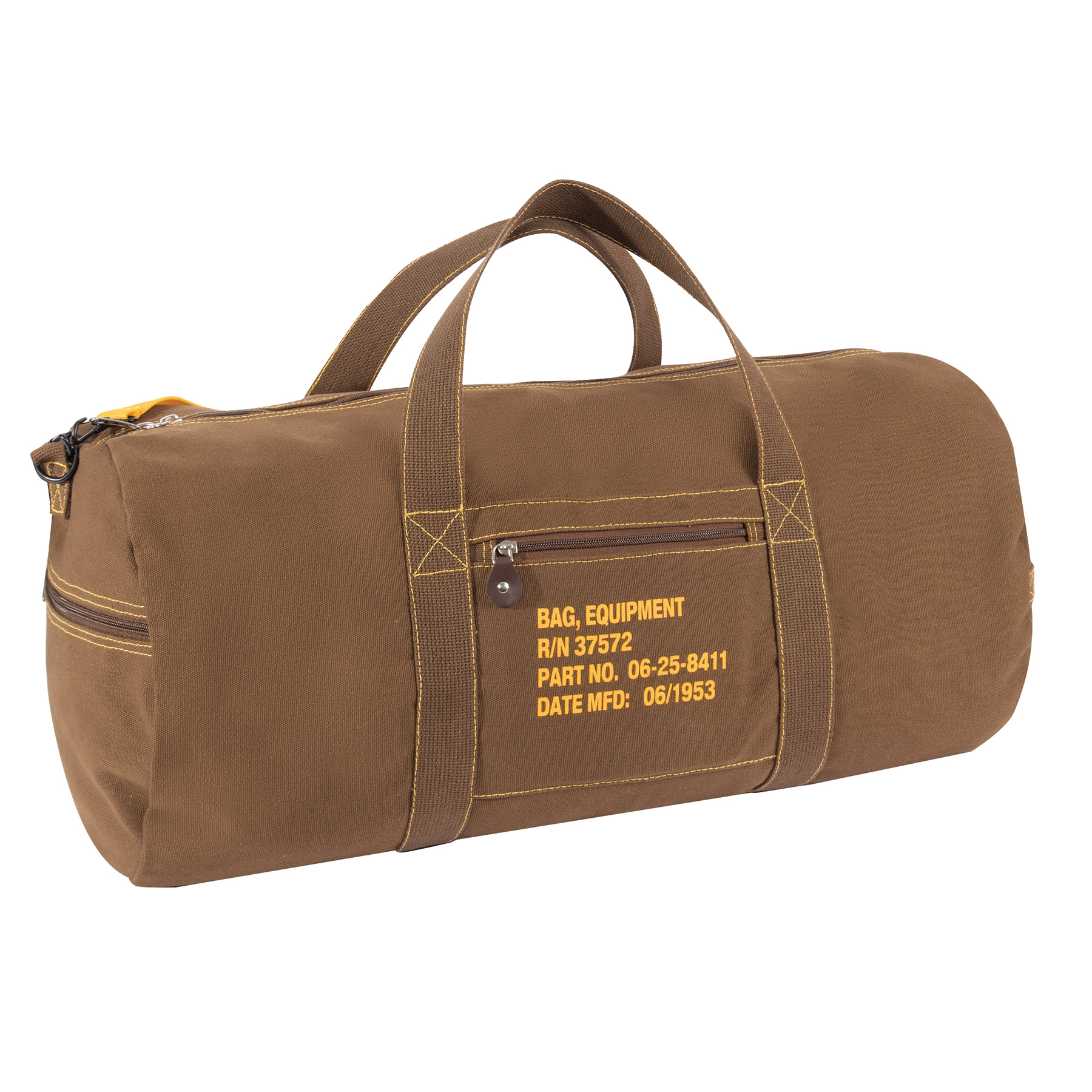 Rothco Rothco Canvas Equipment Bag - Earth Brown, 24 In