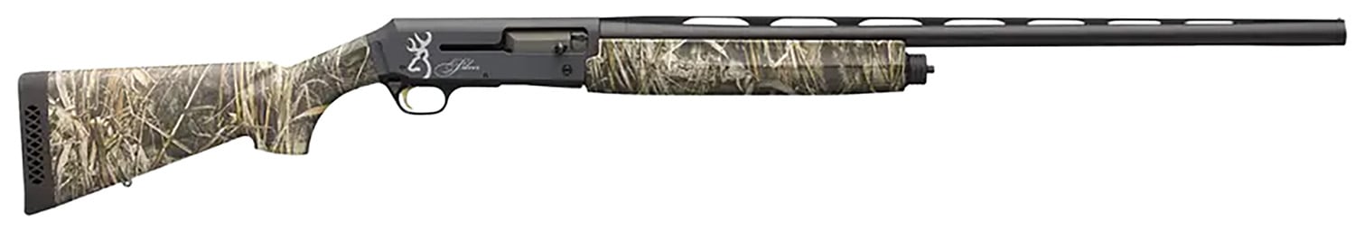 Browning Silver Field Camo 12 Gauge 26" Semi-Auto Shotgun, Realtree Max-7 Camo - 011435205 - Browning