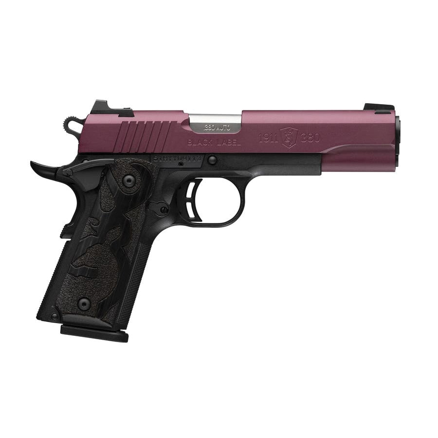 Browning 1911-380 Full-Size .380 ACP 4.25" 8rds Pistol, Black - 051994492 - Browning