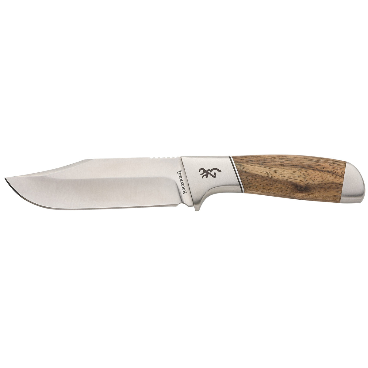 Browning Sage Creek Large Fixed Knife Clip Point Brown - Durable, Lightweight and Reliable Handle - 3220537 - Browning