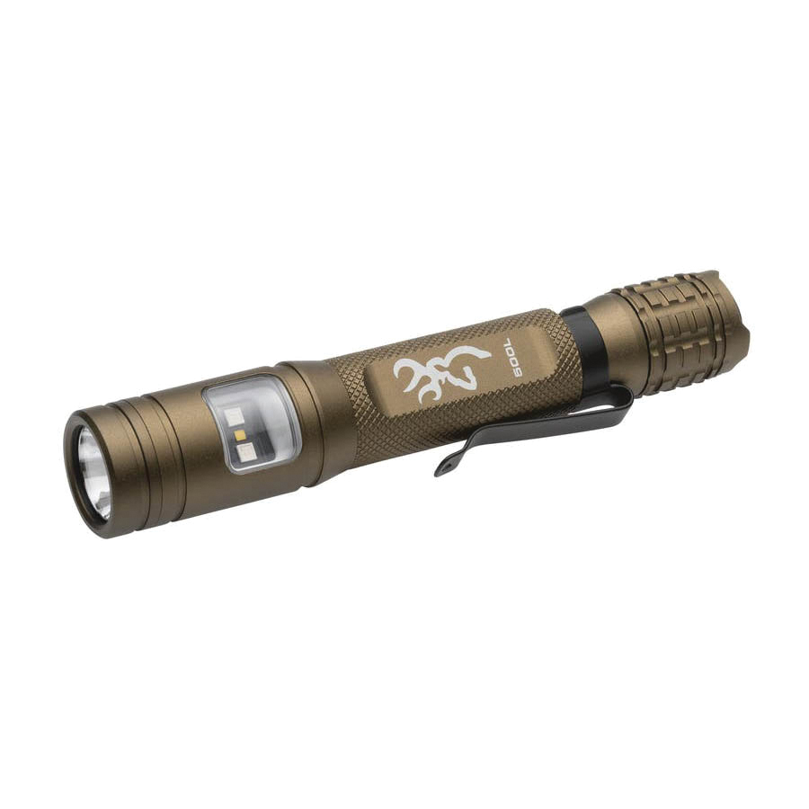 Browning Ridgeline Flashlight - 500 lm Durable Flashlight for Outdoor Adventures - 03711265 - Browning