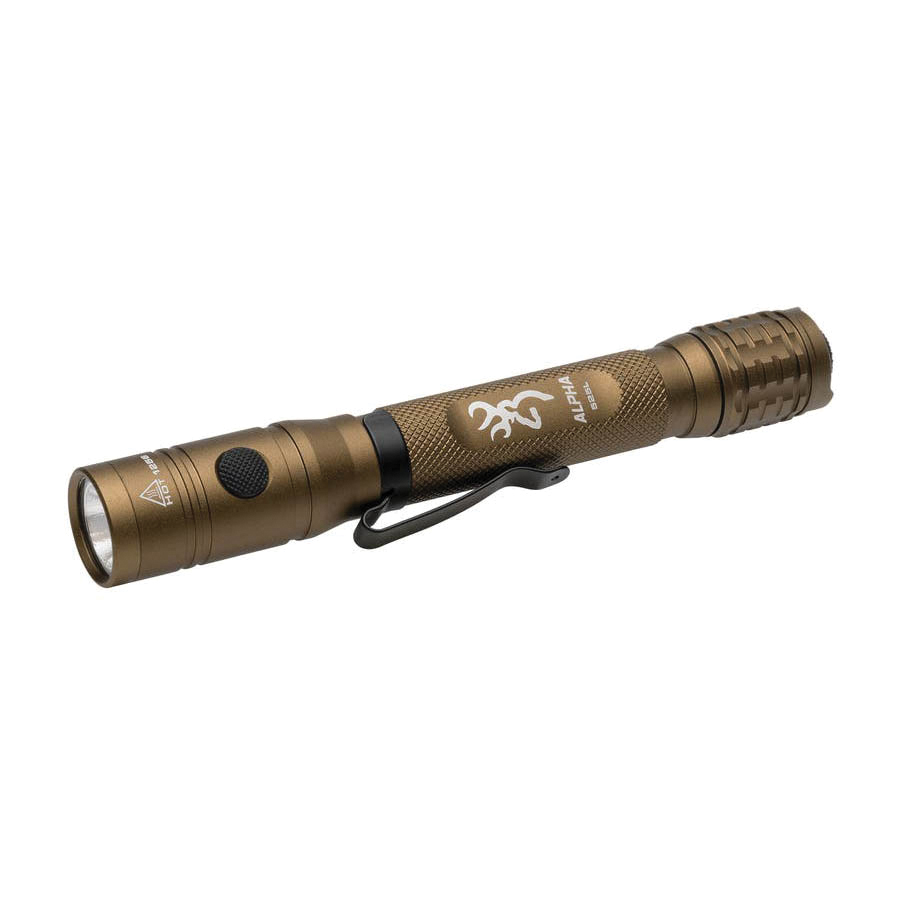 Browning Alpha 2AA - 550 lm High-Power Flashlight for Reliable Illumination - 03711256 - Browning