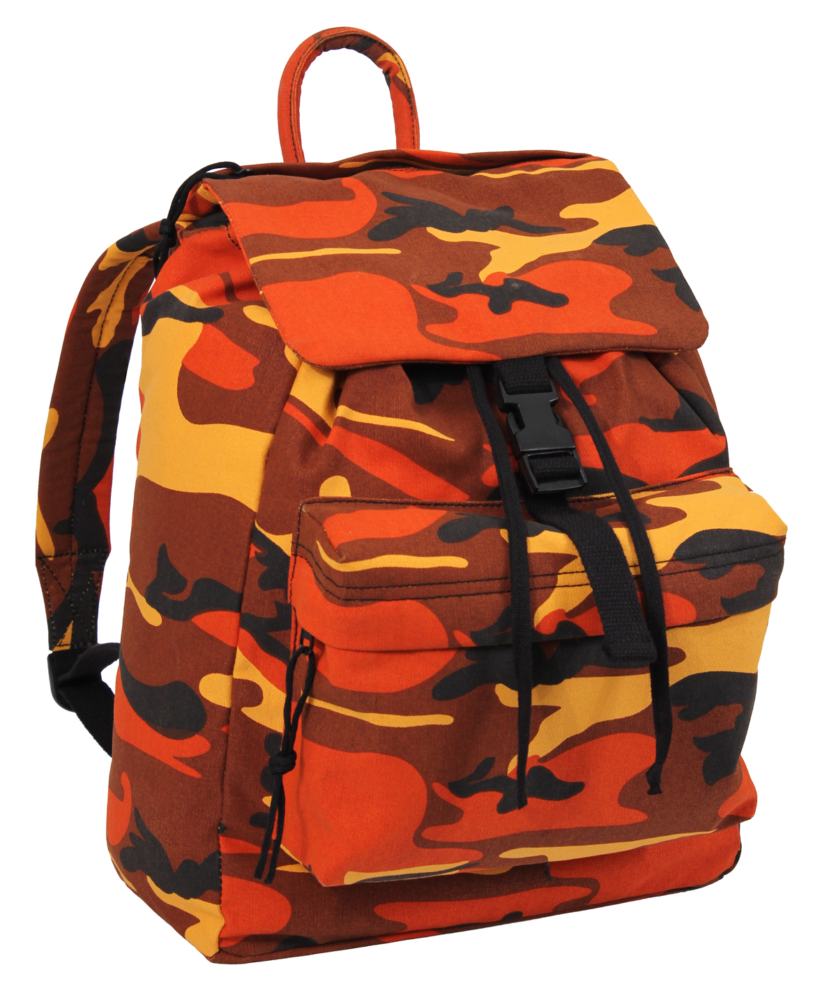 Rothco Rothco Canvas Daypack - Savage Orange Camo