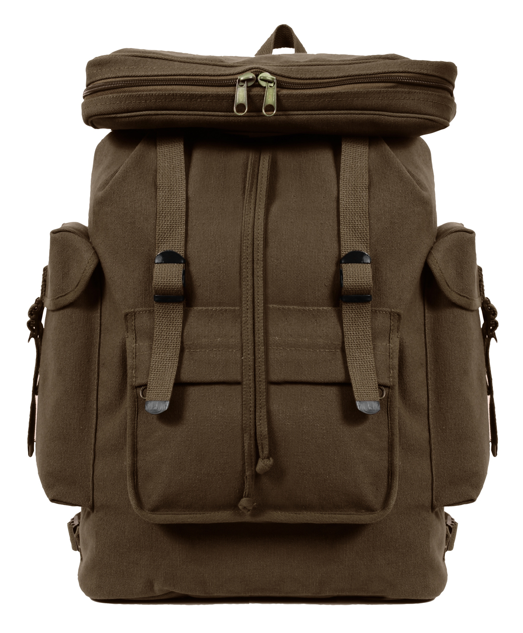 Rothco Canvas European Style Rucksack - Earth Brown - Rothco