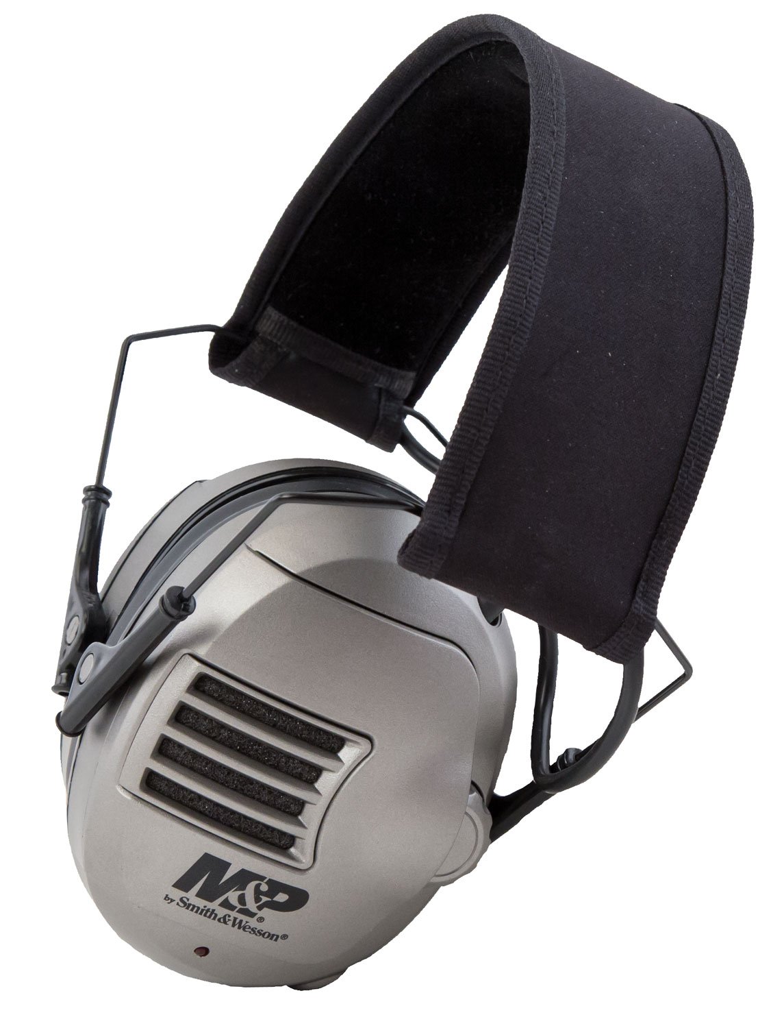 SMITH & WESSON M&P Alpha 23 dB Electronic Earmuff, Black/Gray - 110041 - Smith & Wesson