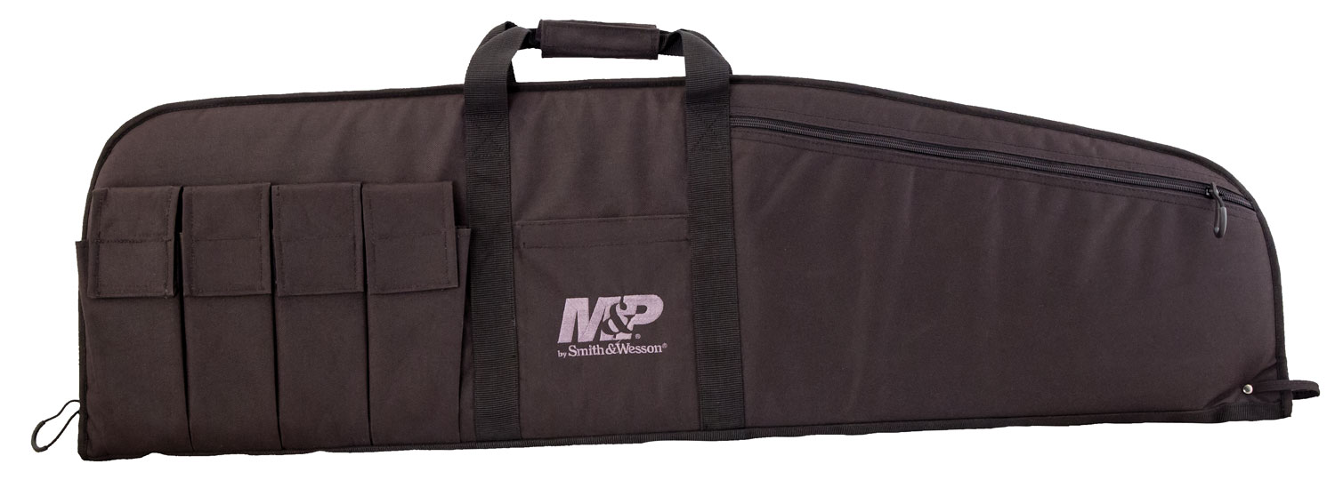 Smith & Wesson M&P Duty Series Gun Case, Medium, Smooth Black - 110015 - Smith & Wesson