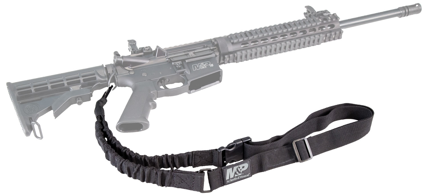 Smith & Wesson M&P Universal Adjustable Single Point Sling, Black - 110030 - Smith & Wesson