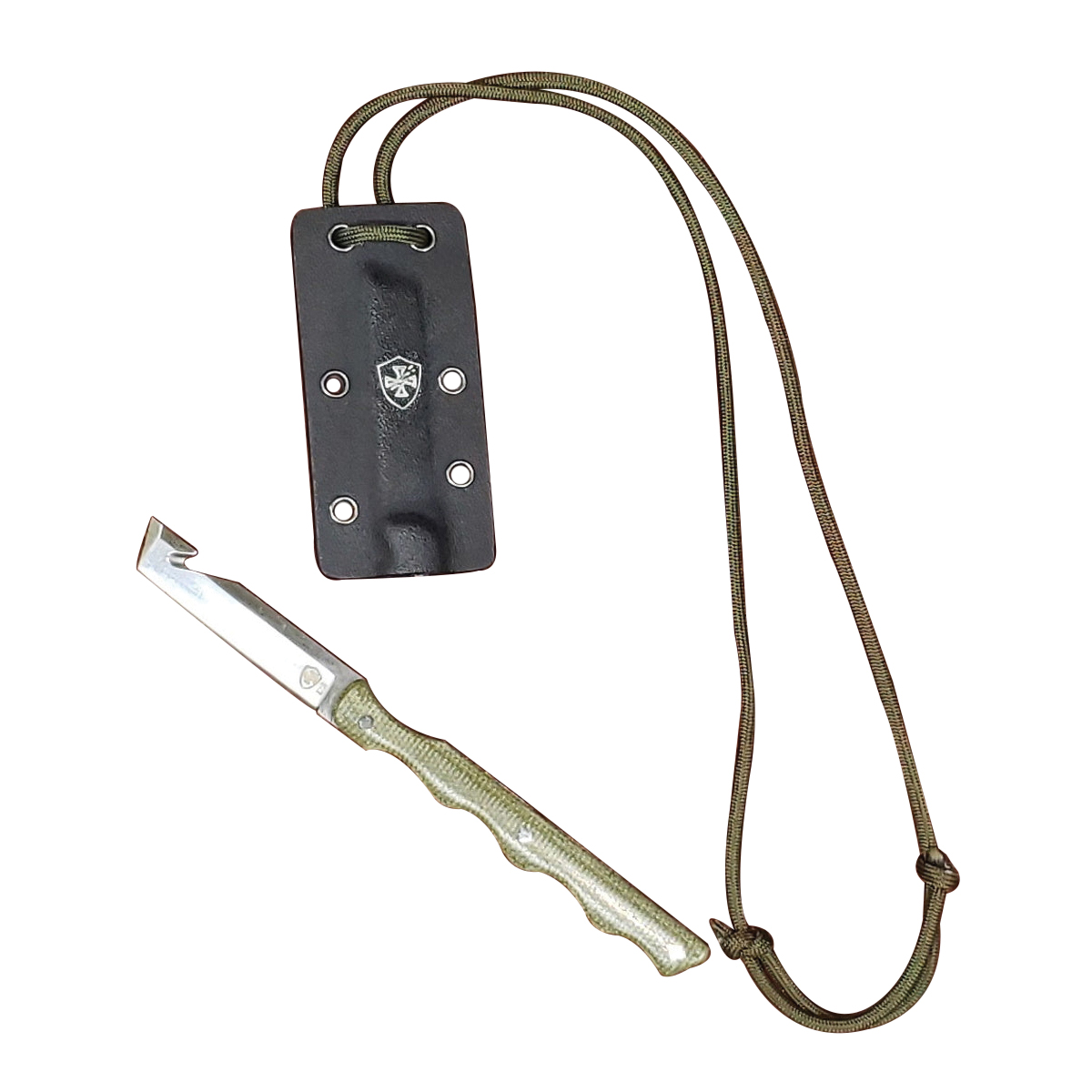 Templar Knife Fixed Knife Tanto, OD Green - Templar Knife