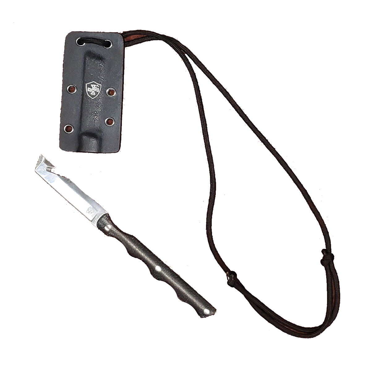 Templar Knife Fixed Knife Drop Point, Black - Templar Knife