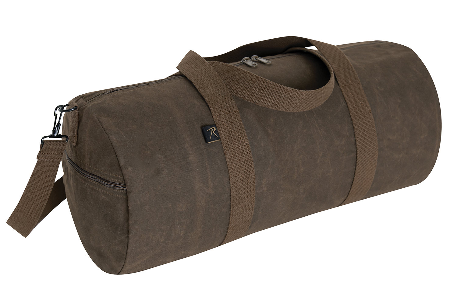 Rothco Rothco Waxed Canvas Shoulder Duffle Bag - 24 Inch, Brown