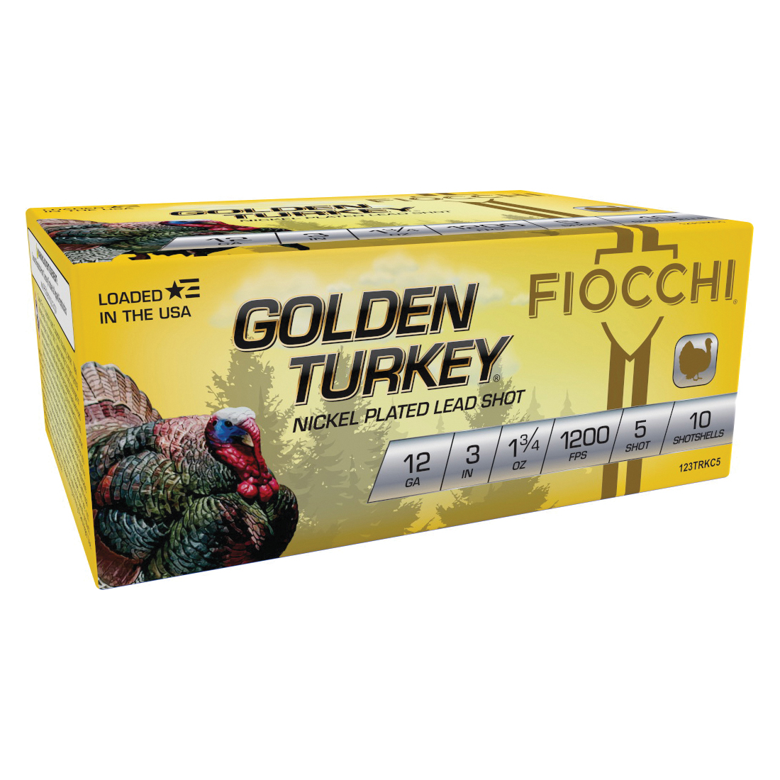 Fiocchi Fiocchi Golden Turkey 12 Gauge 3" 5 1-3/4 Ounce 10rds