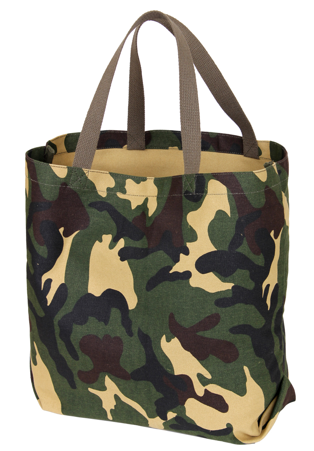Rothco Rothco Canvas Camo And Solid Tote Bag - Woodland Camo