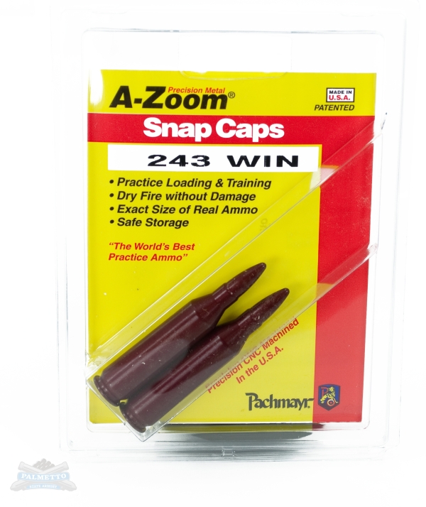 A-Zoom .243 Win Snap Caps 2 Pack 12223 - A-Zoom