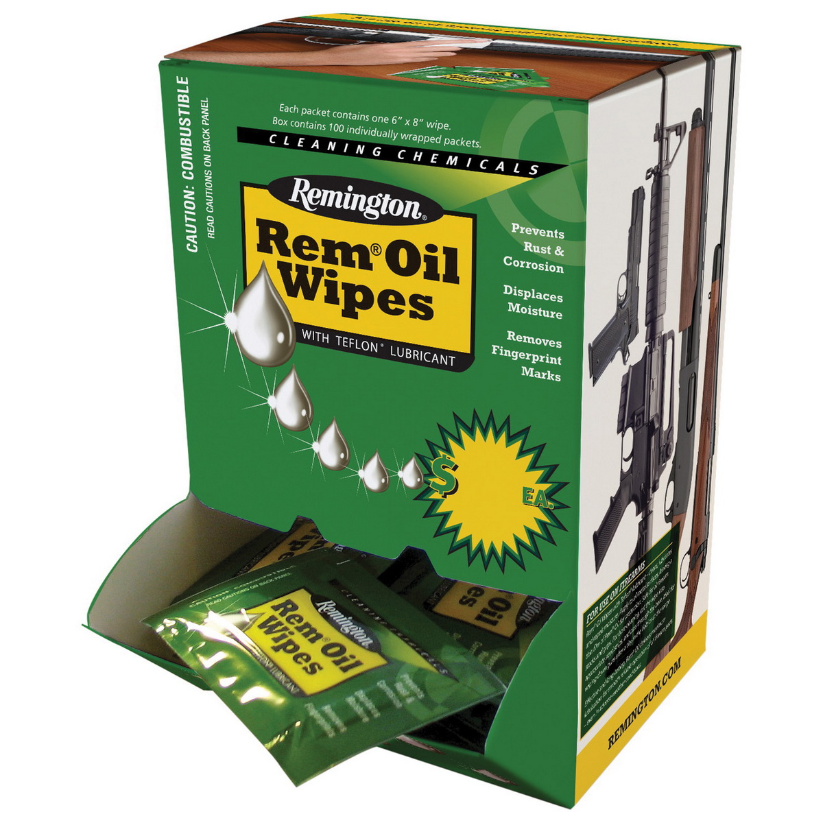 Remington 1-Pack Oil Wipe