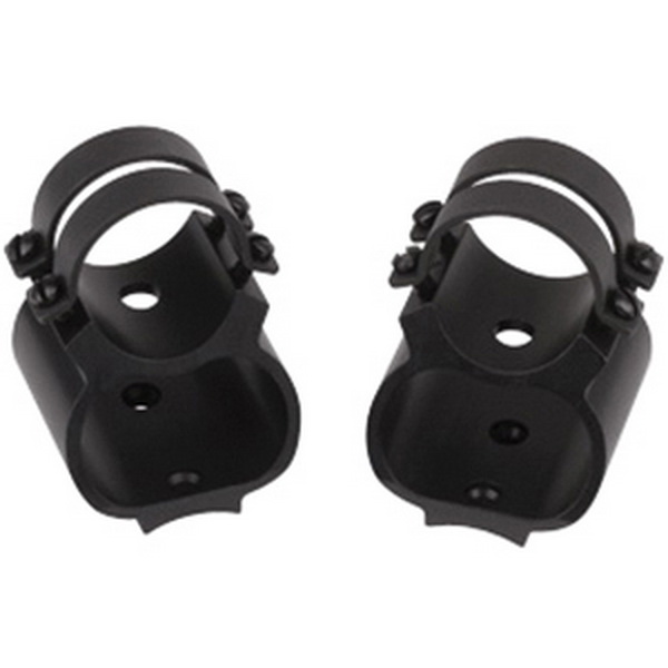 Weaver See-Thru Ruger 10/22 1" Stainless Steel Quick Detachable 2-Piece Lock Mount - 49734 - Weaver
