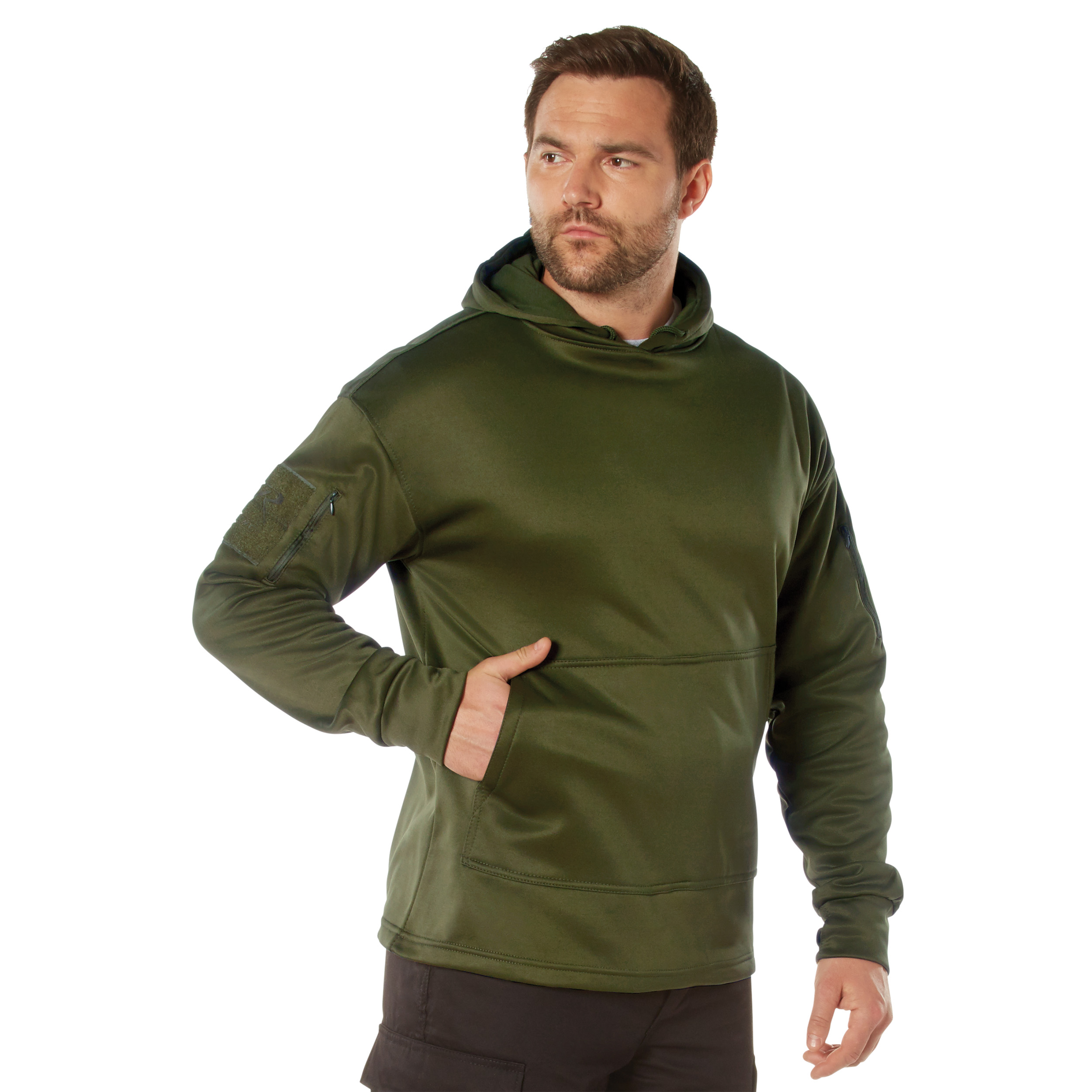 Rothco Rothco Concealed Carry Hoodie - Olive Drab, Medium