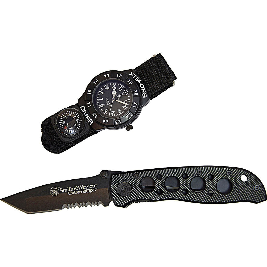 Camp Co Folding Knife Black - for Outdoor Use - SWXTM-OPS-2 - Camp Co