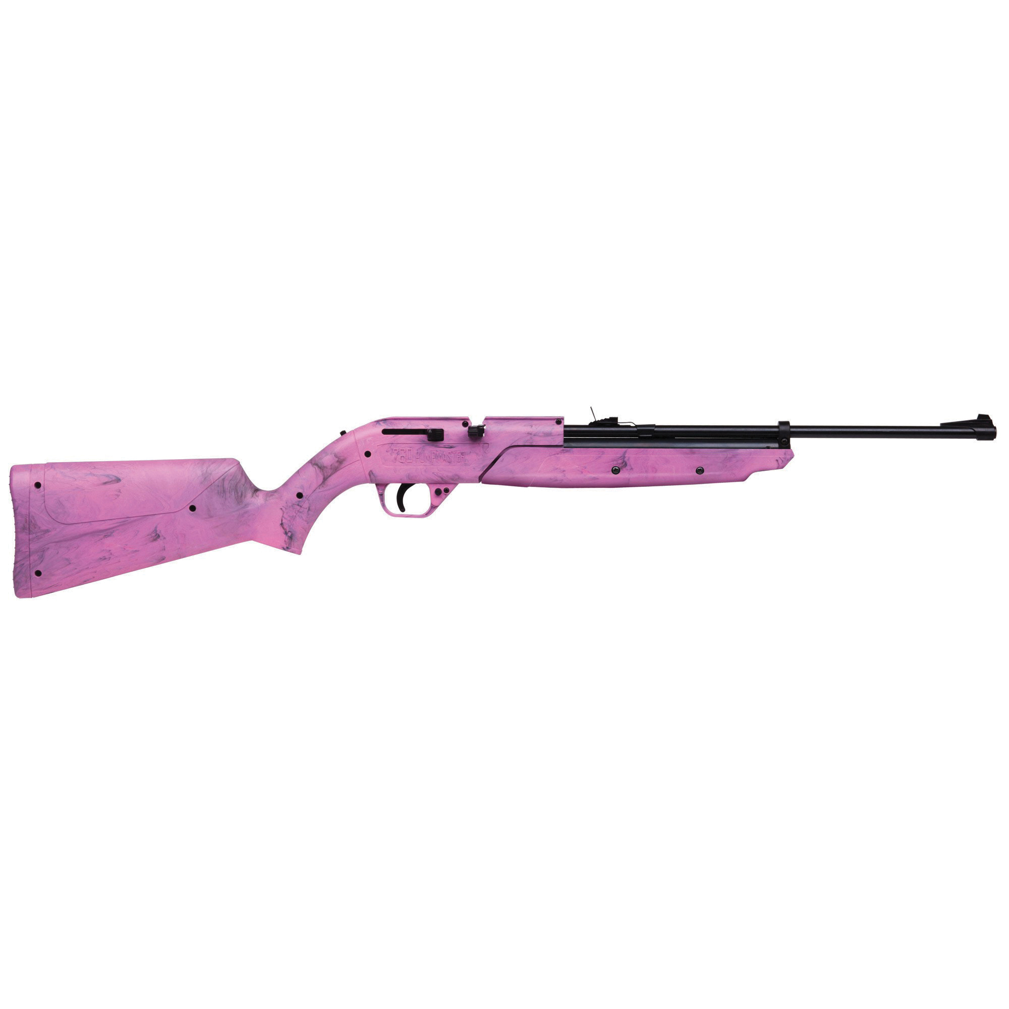 Crosman Pumpmaster 760 .177 Bolt Action Air Rifle, Pink - 760P - Crosman