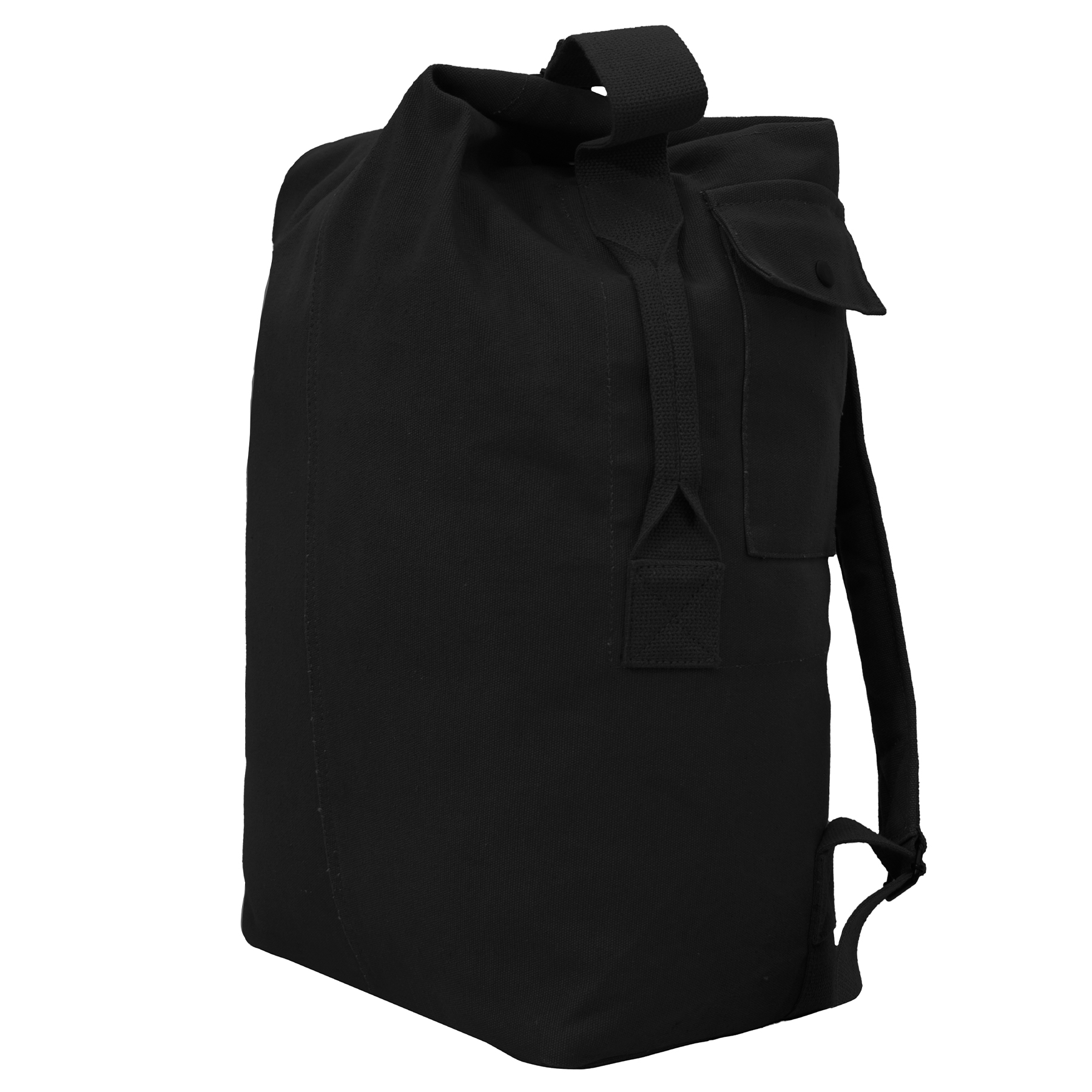 Rothco Rothco Nomad Canvas Duffle Backpack - Black