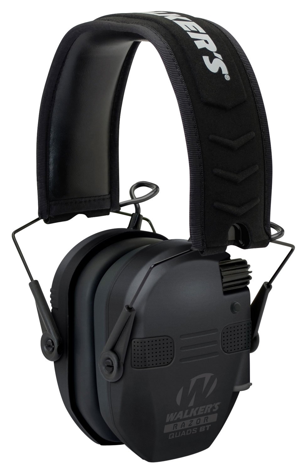 Walkers Game Ear Razor Slim 23 dB Electronic Quad Muff, Black - GWPRSEQMBT - Walkers Game Ear