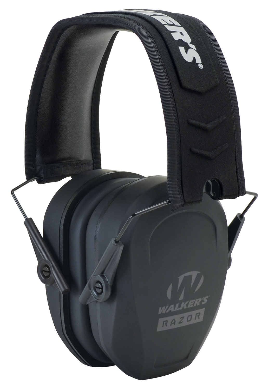 Walkers Game Ear Razor Slim 27 dB Passive Muff, Black - GWPRSMPAS - Walkers Game Ear