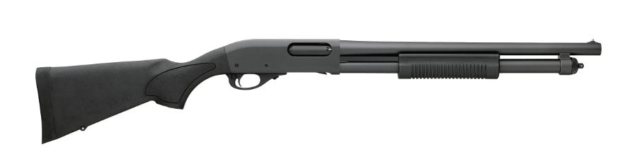 Remington 870 Express 12 GA 18.5" Tactical Pump Shotgun, Matte Black Synthetic - 25077 - Remington
