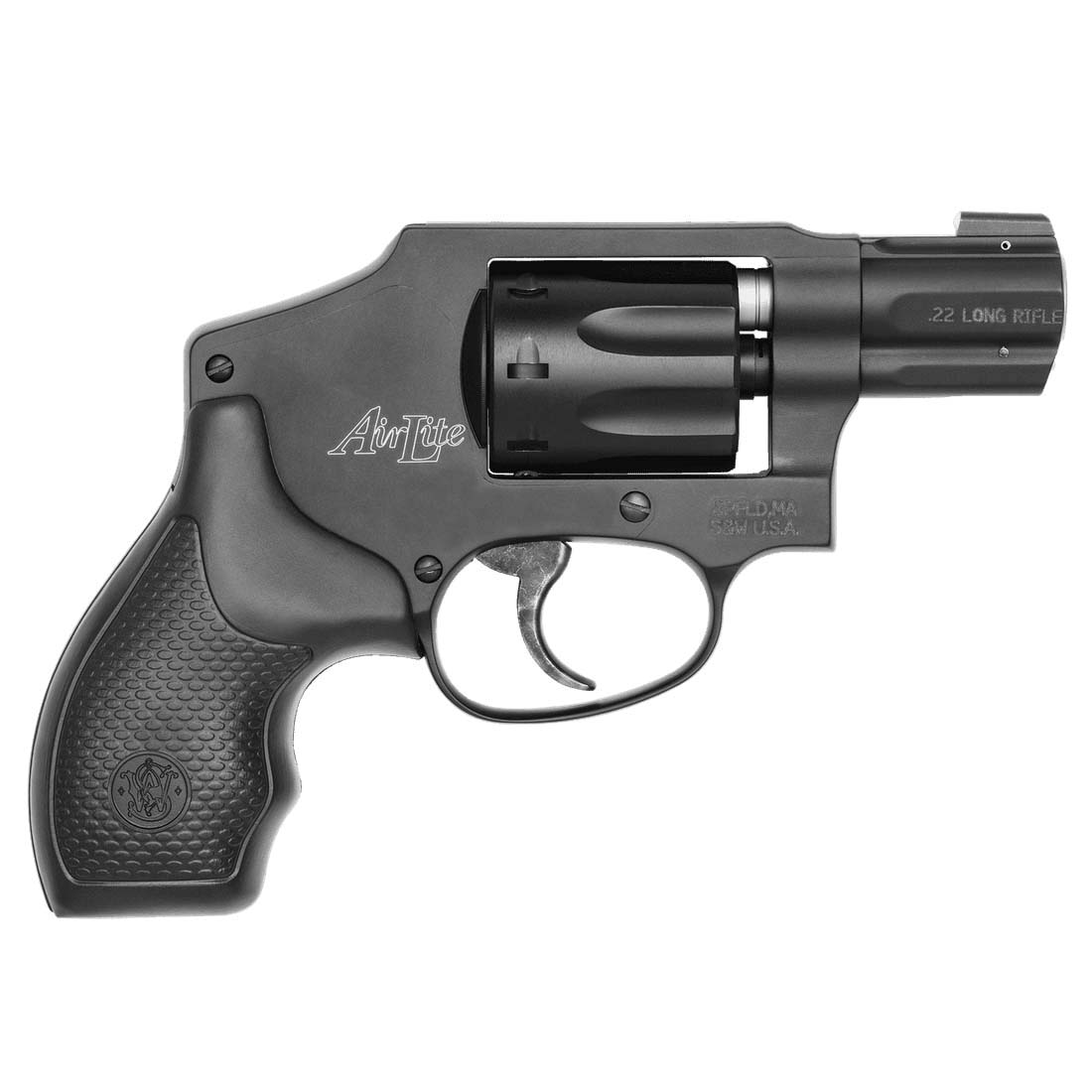Smith & Wesson Model 43/J-Frame .22LR Revolver 1.88" 8rds, Black - Smith & Wesson