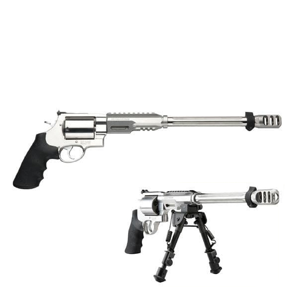 Smith & Wesson Model 460/X-Frame .460 S&W Magnum Revolver 14" 5rds, Silver - Smith & Wesson