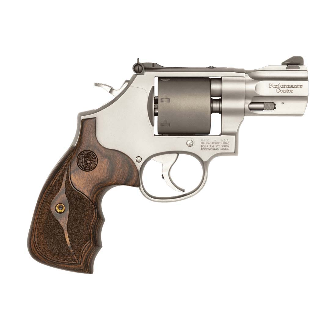 Smith & Wesson Model 986/L-Frame 9mm Revolver 2.50" 7rds, Silver - Smith & Wesson