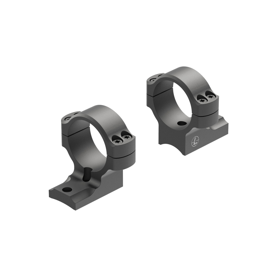Leupold Backcountry 2-Piece Ring Mount 30mm Medium Picatinny Fits Weatherby Mark V 6-Lug - Leupold
