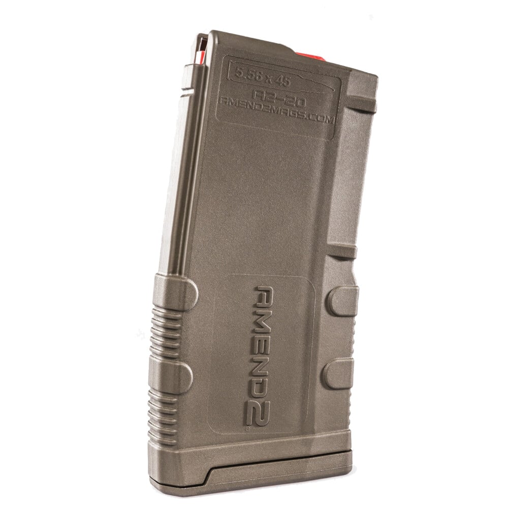 Amend 2 20rds 5.56x45mm/.223 Remington, OD Green - Amend 2