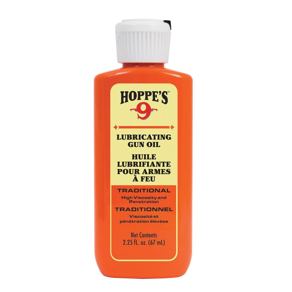 Hoppe's Traditional No. 9 Lubricating Oil, 2.25 oz Bottle Pack of 100 - Hoppe's