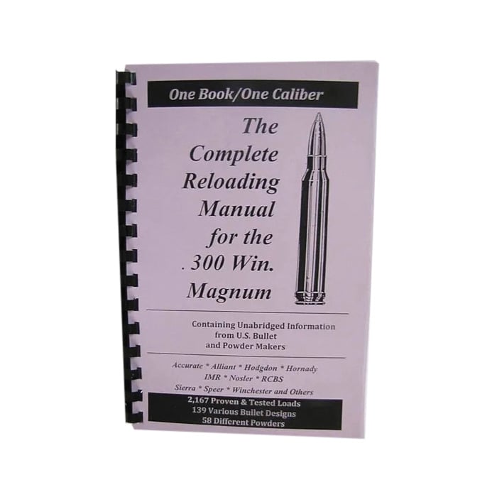 Loadbooks USA .300 Win Mag Complete Reloading Book Manual