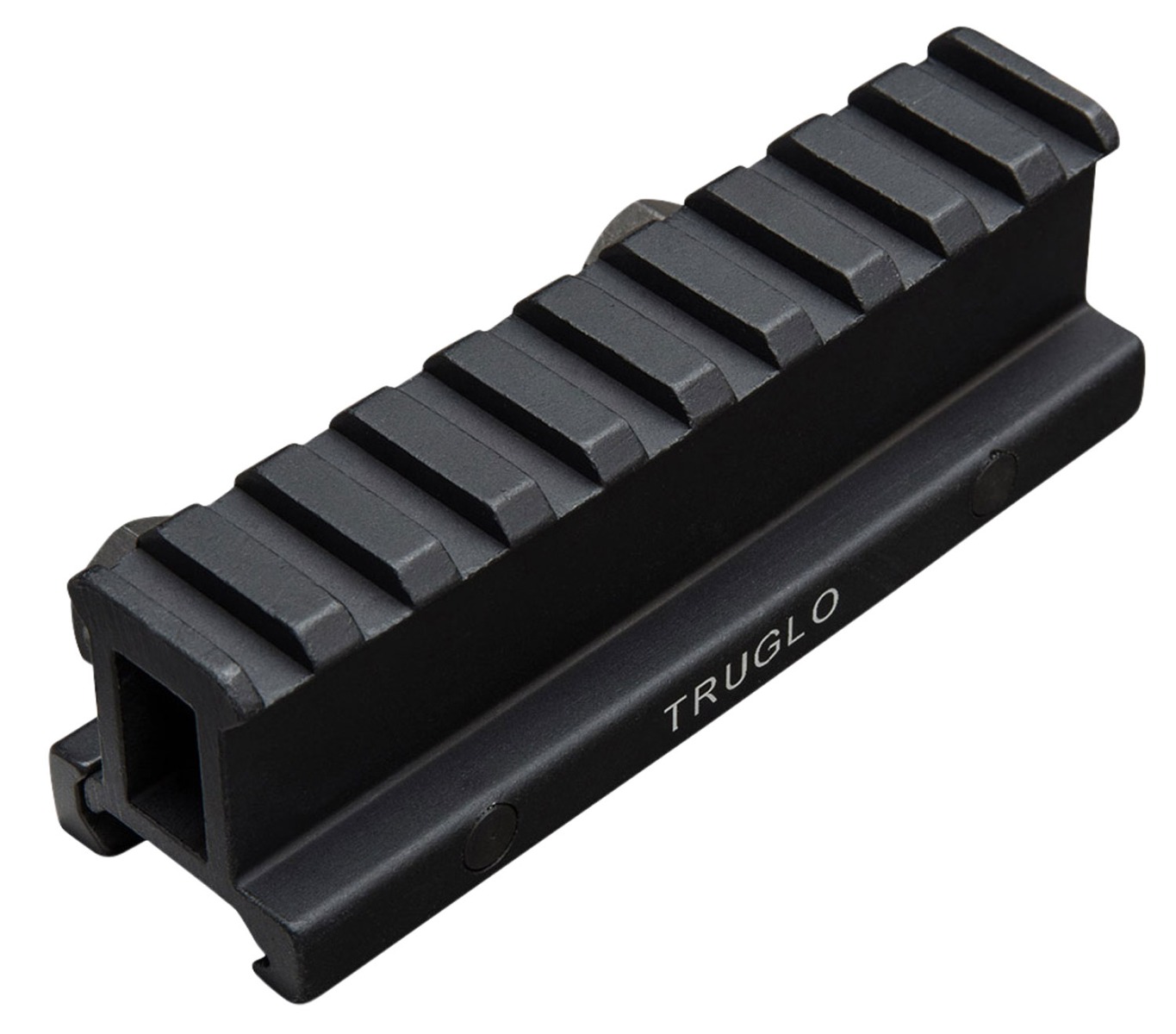 TruGlo Picatinny Riser Mount Matte, Black Anodized - Truglo