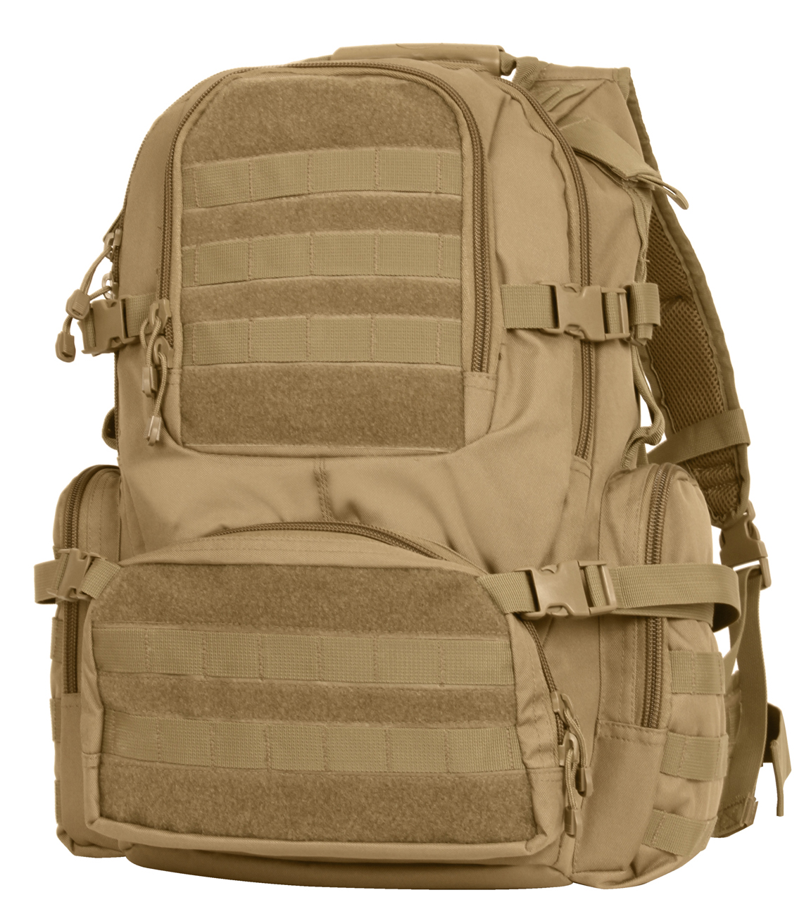 Rothco Rothco Multi-Chamber Molle Assault Pack - Coyote Brown