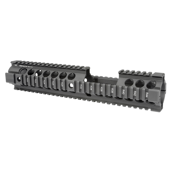 Midwest Industries Gen2 Two Piece Free Float Handguard, Extended Length Carbine, Black  MCTAR-20XG2 - Midwest Industries