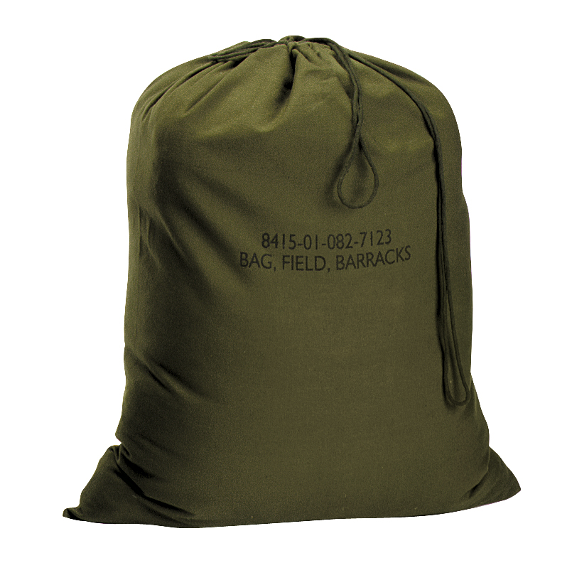 Rothco Rothco Canvas Barracks Bag - Olive Drab, 18 X 27