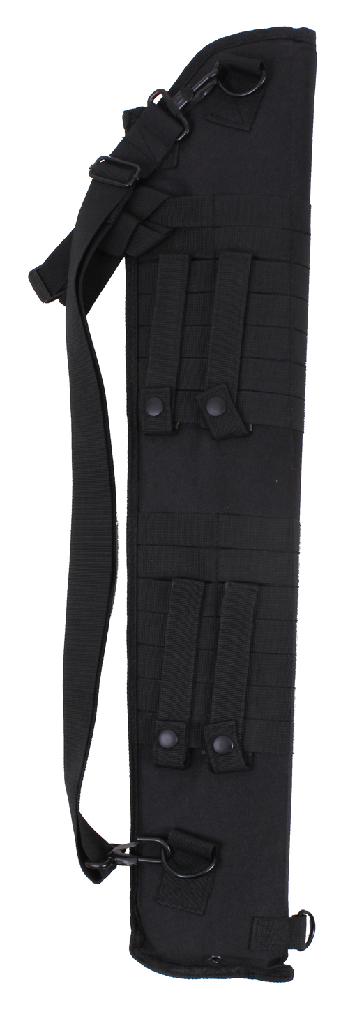 Rothco Tactical Molle Shotgun Scabbard - Black - Rothco