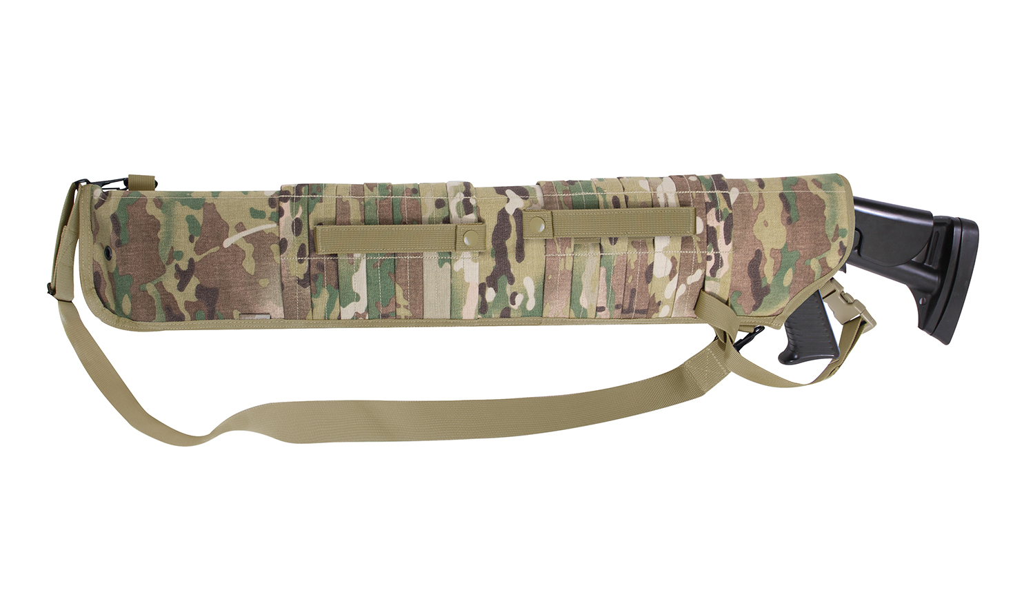 Rothco Tactical Molle Shotgun Scabbard - Multicam - Rothco