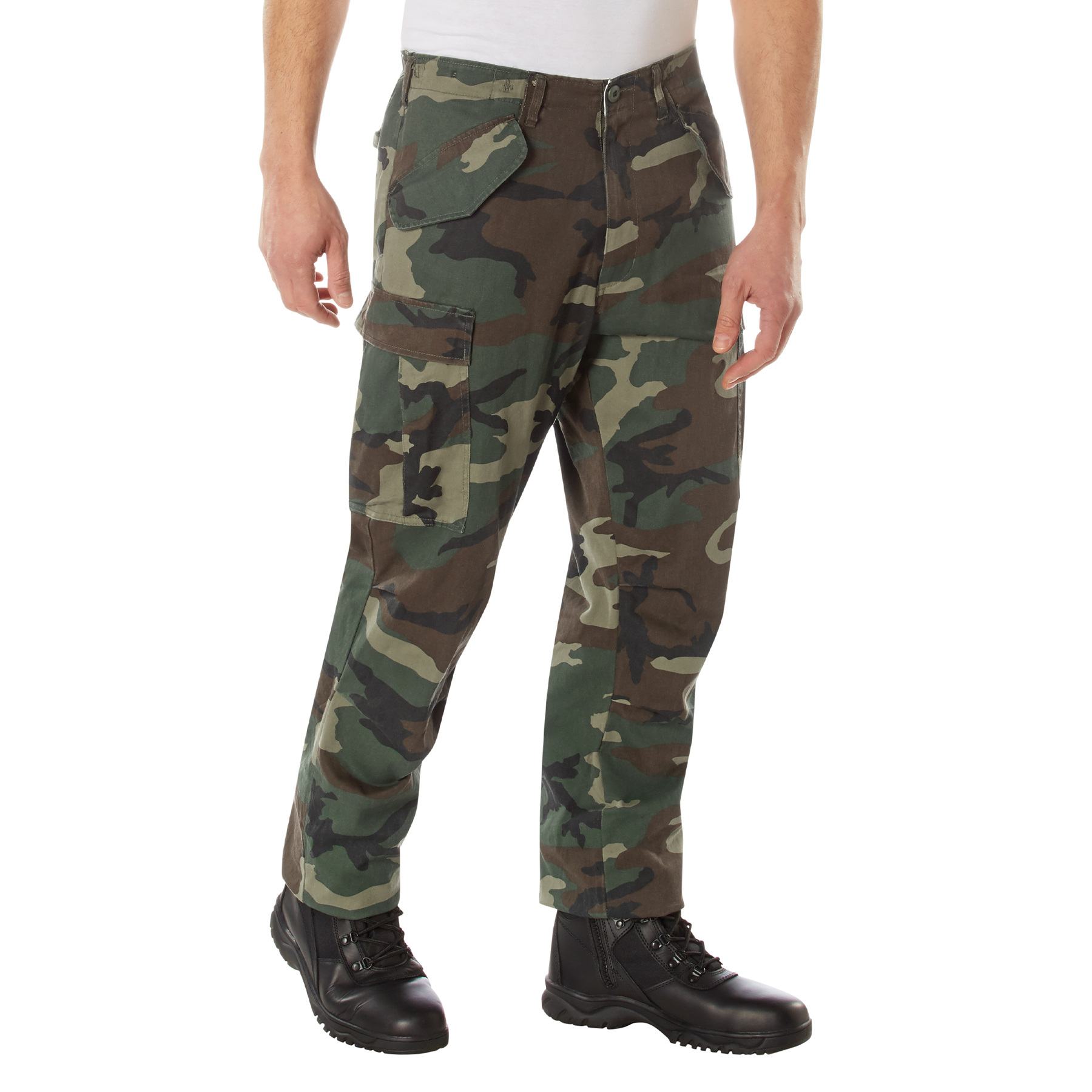 Rothco Rothco Vintage M-65 Field Pant - Woodland Camo, Small
