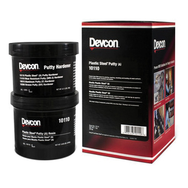 Devcon Plastic Steel Filled Epoxy-Putty, 1 lb Can - Itw Performance